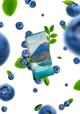 Купить Табак Сарма, 25гр "Северная черника" Табак Сарма, 25гр "Северная черника"